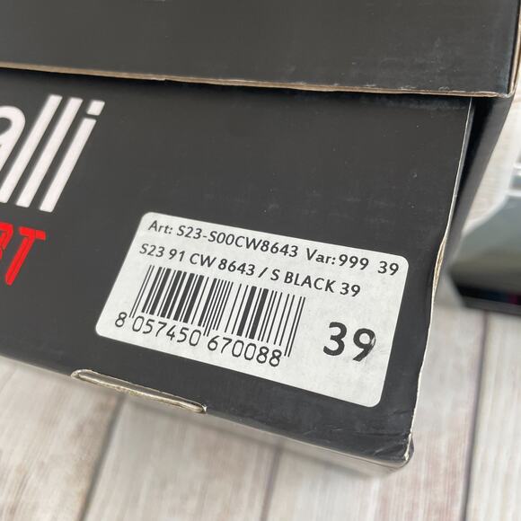 Cavalli Class Sport S23-S00CW8643 Womens Size EU 39 US 6.5 Sneakers Black - Picture 11 of 11